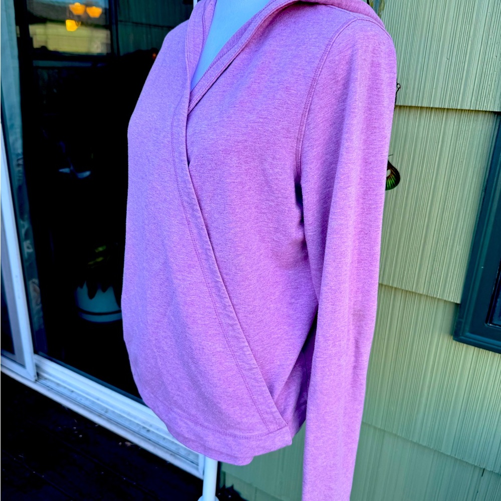 CALIA by Carrie Underwood Hoodie Jacket, Heathered Pink - Size M